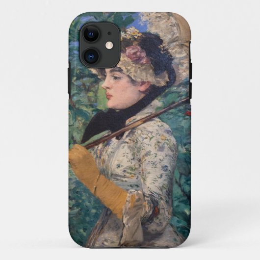 エドゥアール・マネ「ジャンヌ(春)」 Case-Mate iPhoneケース (裏面)
