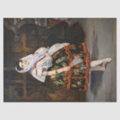 エドゥアール・マネ - バレンシアのローラ 薄葉紙 (正面)