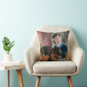 エドゥアール・マネ - ビールを提供するウェイトレス クッション (椅子)