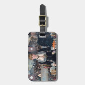 エドゥアール・マネ - フォリー・ベルジェールのバー ラゲッジタグ (正面縦)