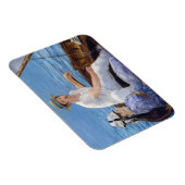 エドゥアール・マネ - ボート遊び マグネット (右側)