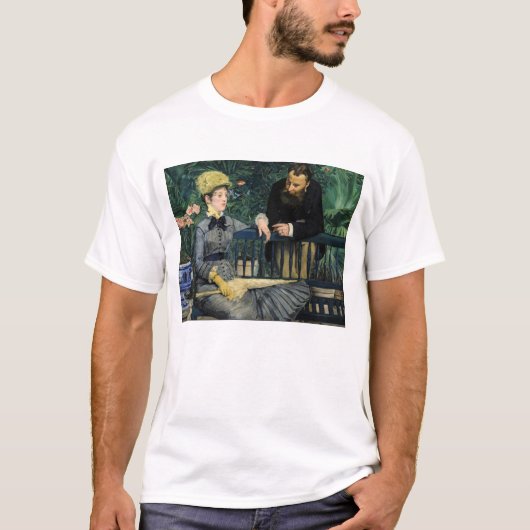 エドゥアール・マネ - 暖房室にて Tシャツ (正面)