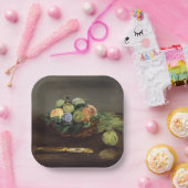 エドゥアール・マネ - 果物の籠 ペーパープレート (パーティー)