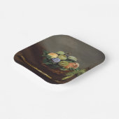 エドゥアール・マネ - 果物の籠 ペーパープレート (傾斜あり)