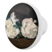 エドゥアール・マネ - 白い芍薬の枝、剪定ばさみ セラミックノブ (右)