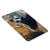 エドゥアール・マネ - 羽根の扇を持つ女性 マグネット (右側)