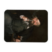 エドゥアール・マネ - 良いビールのグラス / Le bon bock マグネット (横)