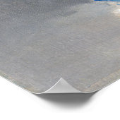 エドゥアール・マネ - 花を飾ったクリスタル製の花瓶 ポスター (角)