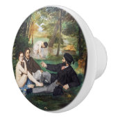 エドゥアール・マネ - 草上の昼食 セラミックノブ (右)