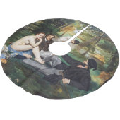 エドゥアール・マネ - 草上の昼食 ブラッシュドポリエステルツリースカート (アングル)