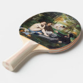 エドゥアール・マネ - 草上の昼食 卓球ラケット (正面アングル)