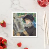 エドゥアール・マネ - 読書する女性 スタンダードカクテルナプキン (インサイチュ)