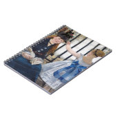 エドゥアール・マネ - 鉄道 ノートブック (左側)