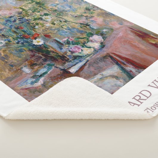 エドゥアール・ヴュイヤール「花」1906年  シェルパブランケット (3/4)