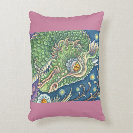 エドウィンのドラゴンファンタジーアクセント枕 アクセントクッション (正面(垂直))