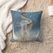 エドウィンブラッシュフィールドスターズ散乱アールヌーボー クッション (ブランケット)