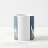 エドウィンブラッシュフィールドスターズ散乱アールヌーボー コーヒーマグカップ (中央)