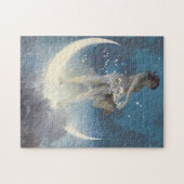 エドウィンブラッシュフィールドスターズ散乱アールヌーボー ジグソーパズル (横)