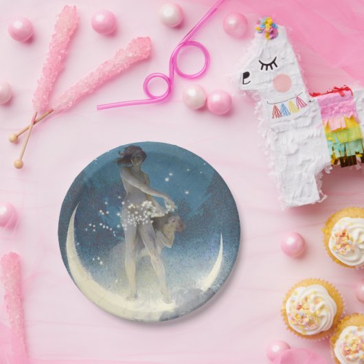 エドウィンブラッシュフィールドスターズ散乱アールヌーボー ペーパープレート (パーティー)