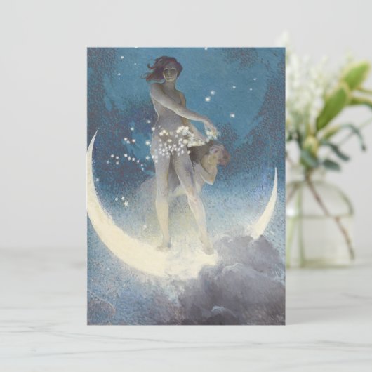 エドウィンブラッシュフィールドスターズ散乱アールヌーボー 招待状 (スタンド正面)