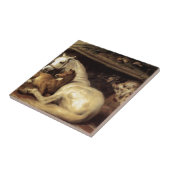 エドウィンヘンリーLandseer著アラビアのテント タイル (側面)