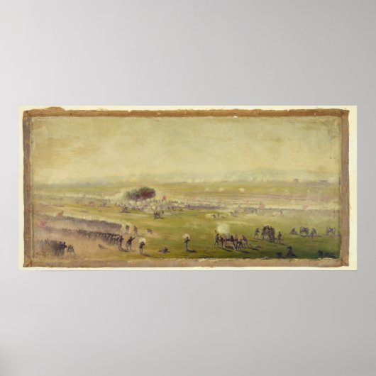 エドウィン・フォーブスによるアメリカ南北戦争ピケットの告発 ポスター (正面)