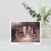 エドウィン・ロングによるモセの発見 ポストカード (スタンド正面)