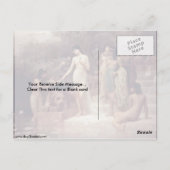 エドウィン・ロングによるモセの発見 ポストカード (裏面)