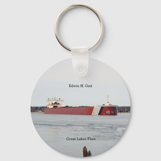 エドウィン・H・ゴットのキーチェーン キーホルダー (正面)