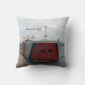 エドウィン・H・ゴット弓角枕 クッション (裏面)