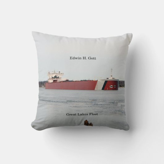 エドウィン・H・ゴット角枕 クッション (正面)