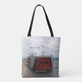 エドウィン・H・ゴット・バウがトートバッグの上を撃った トートバッグ (裏面)