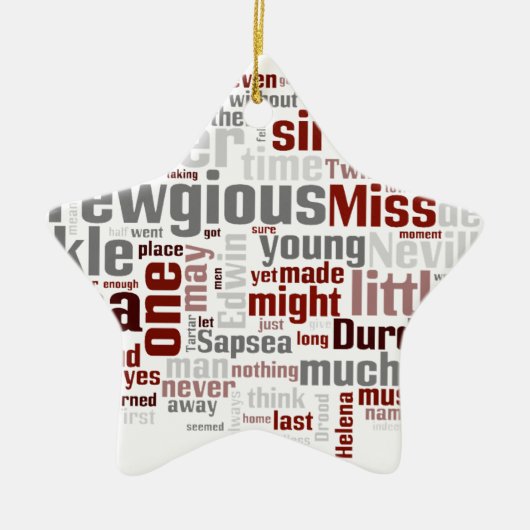 エドウィンDroodのミステリー セラミックオーナメント (正面)