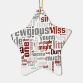 エドウィンDroodのミステリー セラミックオーナメント (左)