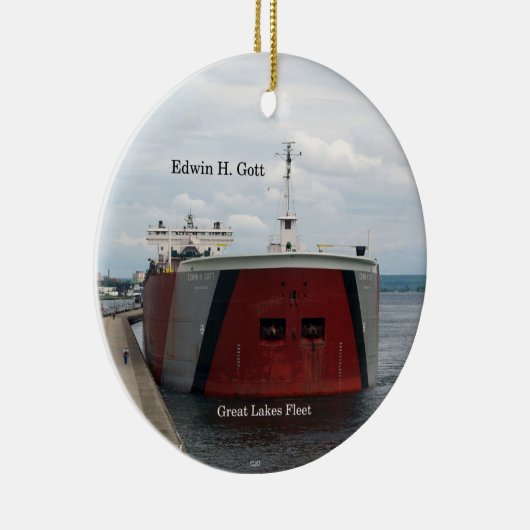 エドウィンH.ゴットオーナメント セラミックオーナメント (右)