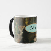 エドガパーソナライズされたー・デガ・バレエ・ダンサー モーフィングマグカップ (正面左)