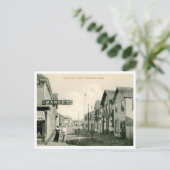 エドガルタウンMAメイン通りビューヴィンテージスタイル ポストカード (スタンド正面)