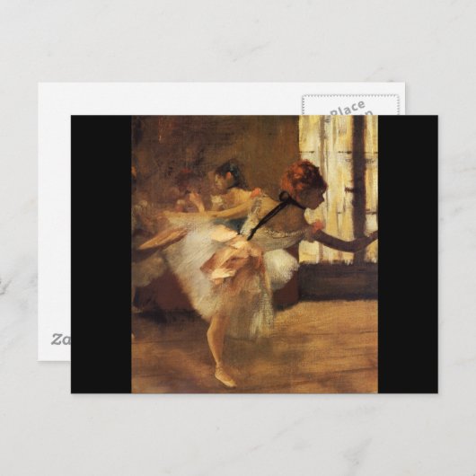 エドガルデガスラレペティションデダン ポストカード (正面/裏面)