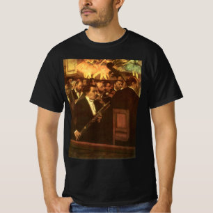 エドガル・ドガのオペラのオーケストラ、ヴィンテージアート Tシャツ