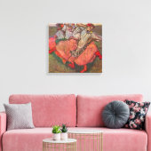 エドガル・ドガのロシアの3人のダンサー キャンバスプリント (インサイチュ (リビング))