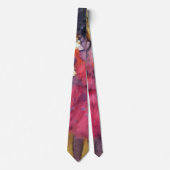 エドガル・ドガの『バレエの前のピンクのダンサーたち』 ネクタイ (正面)