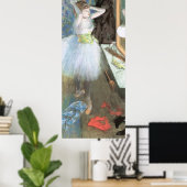 エドガル・ドガの「化粧室のダンサー」 ポスター (ホームオフィス)