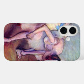 エドガル・ドガの「座るダンサー」、ヴィンテージ・バレエ・アート Case-Mate iPhoneケース (裏面 (横))