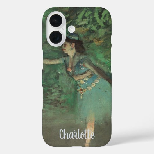 エドガル・ドガの「舞台のダンサー」ヴィンテージ・バレエ Case-Mate iPhoneケース (裏面)