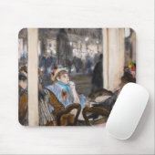 エドガル・ドガ - イブニングカフェのテラスにいる女性たち マウスパッド (マウス)
