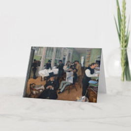 エドガル・ドガ - コットンオフィス in ニューオーリンズ カード