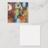 エドガル・ドガ - 帽子屋 ノートカード (正面/裏面)