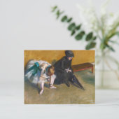 エドガル・ドガ - 待つ ポストカード (スタンド正面)