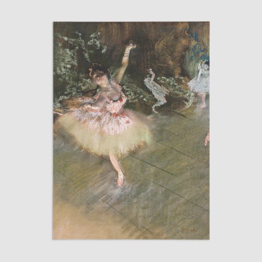 エドガル・ドガ - 星 1878 薄葉紙