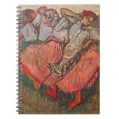 エドガロシアのー・デガの三人の舞踊家 ノートブック (正面)